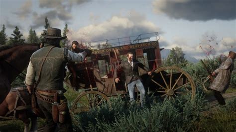 red dead redemption 2 stagecoach robberies.